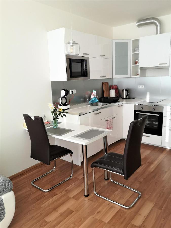 New Apartment With Garage Parking ブルノ エクステリア 写真